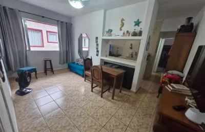 Apartamento com 1 quarto à venda na vila caiçara, praia grande , 46 m2 por r$ 250.000