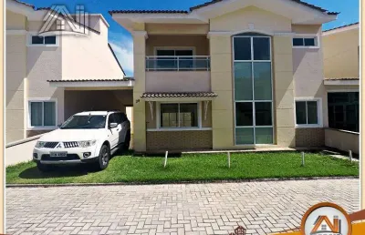 Casa em condomínio fechado com 3 quartos à venda na Avenida Odilon Guimarães, Lagoa Redonda, Fortaleza