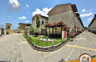 Casa com 2 dormitórios à venda, 54 m² - siqueira - fortaleza/ce