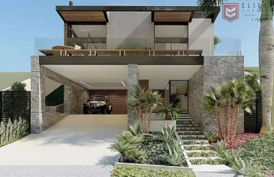 Casa em condomínio fechado com 3 quartos à venda na Rua Uberlândia (Lot Alphaville), Alphaville, Juiz de Fora