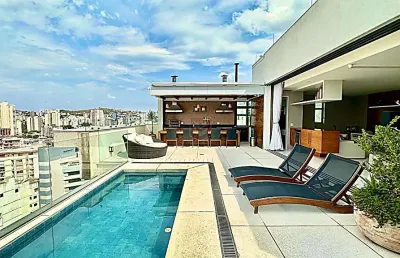 Cobertura única que conta com espaço, conforto, luxo e lazer!!