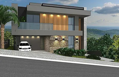 Casa em condomínio fechado com 4 quartos à venda na Rua Rio Novo, São Pedro, Juiz de Fora