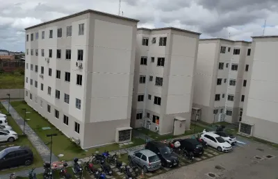 Apartamento novo de 50m2 com 2 quartos e uma vaga em cajazeiras