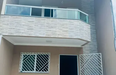 Linda casa duplex com 4 quartos e duas vagas no parque dois irmãos