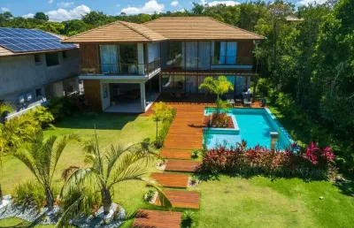 Casa - em condomínio, para temporada em mata de são joão/ba