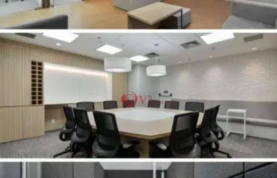 Andar corporativo para alugar, 340 m² por r$ 43.250,00/mês - cidade monções - são paulo/sp