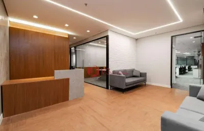 Andar corporativo para alugar, 461m² por r$ 80.000/mês