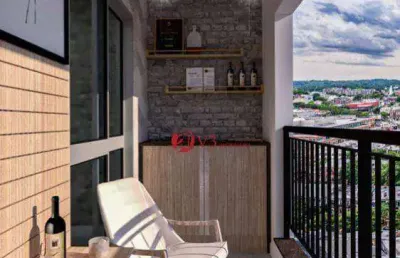 Apartamento com 2 dormitórios à venda, 44 m² por r$ 299.000,00 - vila ré - são paulo/sp