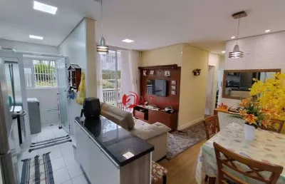 Apartamento a venda na vila antonieta 2 dormitórios, 1 vaga, 51 m²