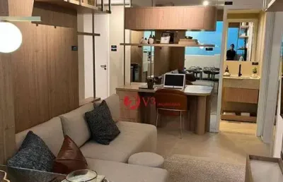 Apartamento com 2 dormitórios à venda, 37 m² por r$ 368.000,00 - vila prudente - são paulo/sp
