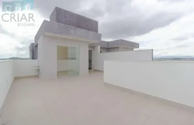 Cobertura para venda em contagem, cabral, 2 dormitórios, 1 suíte, 2 banheiros, 2 vagas