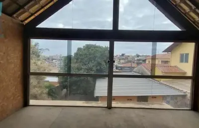Casa para venda em contagem, jardim pérola, 2 dormitórios, 2 suítes, 3 banheiros, 3 vagas