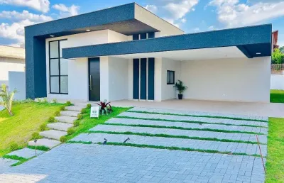 Casa em condomínio residencial shamballa iii  -  atibaia