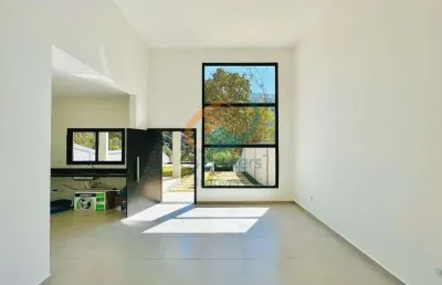 Casa em pedra vermelha (terra preta) - mairiporã, sp