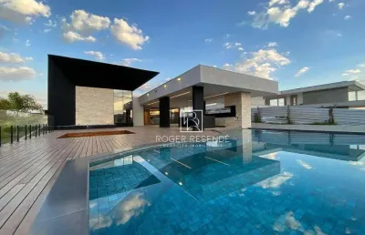 Casa com 4 dormitórios à venda, 425 m² por r$ 3.900.000,00 - condomínio valle da serra - betim/mg
