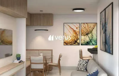 Apartamento à venda, 2 quartos, 1 suíte, 2 vagas, santa mônica - uberlândia/mg