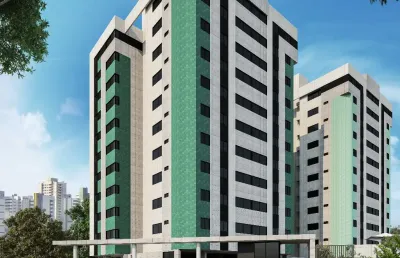 Cruz das almas - apartamentos  3 quartos com área de lazer de clube