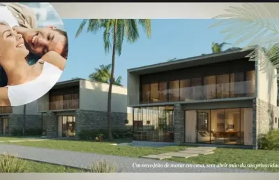 Casa de altíssimo padrão integrada ao ipioca beach resorts