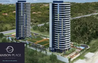 Apartamentos com 4 suítes de alto padrão, pé na areia de guaxuma