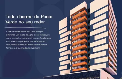 Pré lançamento em ponta verde - apartamentos 2 ou 3 quartos