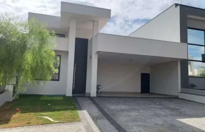 Casa térrea nova à venda no condomínio santorini em paulínia/sp.