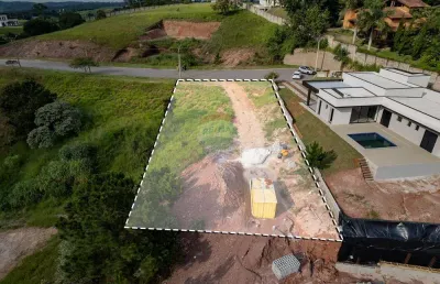 Terreno à venda de 1.047 m²  terras do caxambu: vista privilegiada e lazer completo