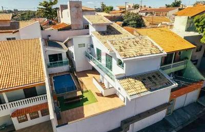 Casa a venda jardim pacaembu com 4 dormitórios 2 suítes estuda permuta