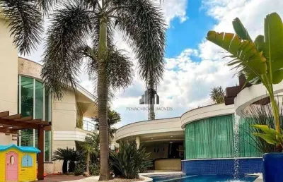Sobrado com 3 dormitórios, 500 m² - venda por r$ 3.200.000,00 ou aluguel por r$ 12.000,00/mês - parque universitário - americana/sp