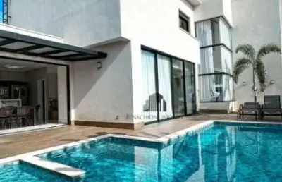 Casa com 4 suítes em condomínio fechado em americana - sp