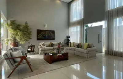 Casa com 5 suítes à venda, 1150 m² por r$ 4.500.000 - residencial dona margarida - santa bárbara d'oeste/sp
