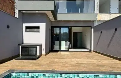 Sobrado com 3 suítes e piscina à venda, 220 m² por r$ 1.365.000 - jardim jacyra - americana/sp