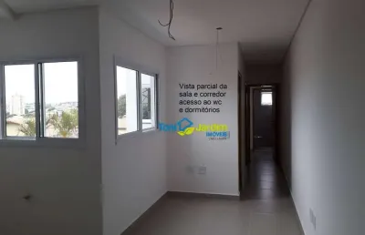 Cobertura à venda, 86 m² por r$ 474.000,00 - utinga - santo andré/sp
