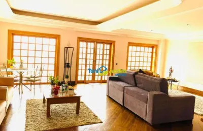 Sobrado com 3 dormitórios para alugar, 425 m² por r$ 9.320,50/mês - jardim santo andré - santo andré/sp