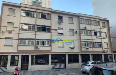 Apartamento com 1 dormitório à venda, 66 m² por r$ 350.000,00 - aparecida - santos/sp