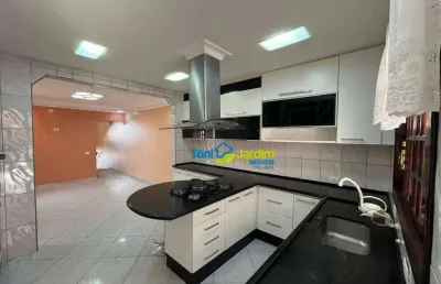 Sobrado com 4 dormitórios à venda, 232 m² por r$ 980.000,00 - parque das nações - santo andré/sp