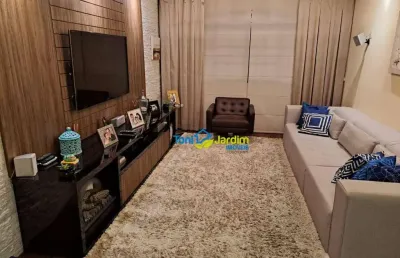 Sobrado com 3 dormitórios à venda, 298 m² por r$ 910.000,00 - vila alto de santo andré - santo andré/sp