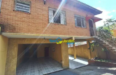 Casa com 5 dormitórios para alugar, 227 m² por r$ 4.943,00/mês - parque das nações - santo andré/sp