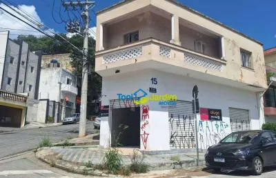 Salão para alugar, 274 m² por r$ 5.474,00/mês - utinga - santo andré/sp