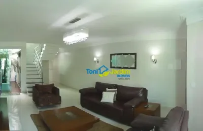 Sobrado com 3 dormitórios à venda, 270 m² por r$ 950.000,00 - parque das nações - santo andré/sp
