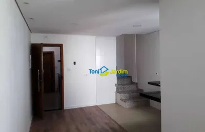 Cobertura com 2 dormitórios à venda, 106 m² por r$ 499.000,00 - utinga - santo andré/sp