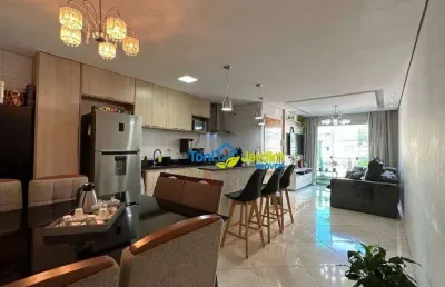 Apartamento com 3 dormitórios à venda, 80 m² por r$ 460.000,00 - parque das nações - santo andré/sp