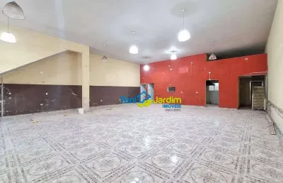 Salão, 253 m² - venda por r$ 2.000.000,00 ou aluguel por r$ 5.860,00/mês - parque das nações - santo andré/sp