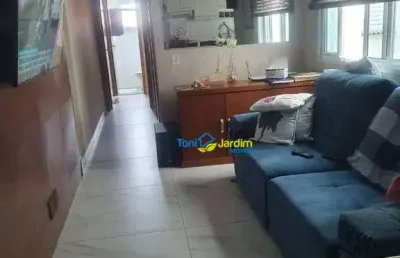 Cobertura com 2 dormitórios à venda, 116 m² por r$ 450.000,00 - vila tibiriçá - santo andré/sp