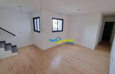 Cobertura à venda, 124 m² por r$ 550.000,00 - parque das nações - santo andré/sp
