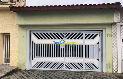 Sobrado com 3 dormitórios à venda, 251 m² por r$ 630.000,00 - parque oratório - santo andré/sp