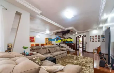 Sobrado com 3 dormitórios à venda, 316 m² por r$ 900.000,00 - parque das nações - santo andré/sp