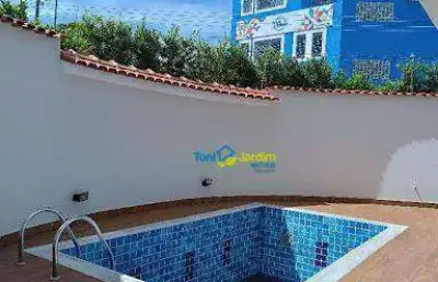 Sobrado com 3 dormitórios à venda, 174 m² por r$ 950.000,00 - parque marajoara - santo andré/sp