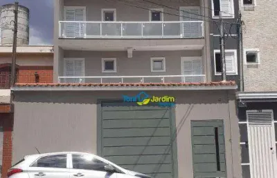 Cobertura com 3 dormitórios à venda, 76 m² por r$ 580.000,00 - vila camilópolis - santo andré/sp