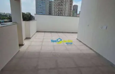 Cobertura com 2 dormitórios à venda, 47 m² por r$ 340.000,00 - vila guarará - santo andré/sp