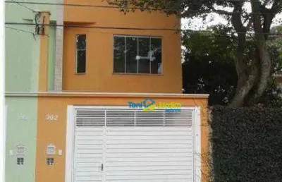 Sobrado com 3 dormitórios à venda, 110 m² por r$ 740.000,00 - vila américa - santo andré/sp